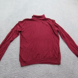Worthington Women's Maroon Turtleneck  LG‎